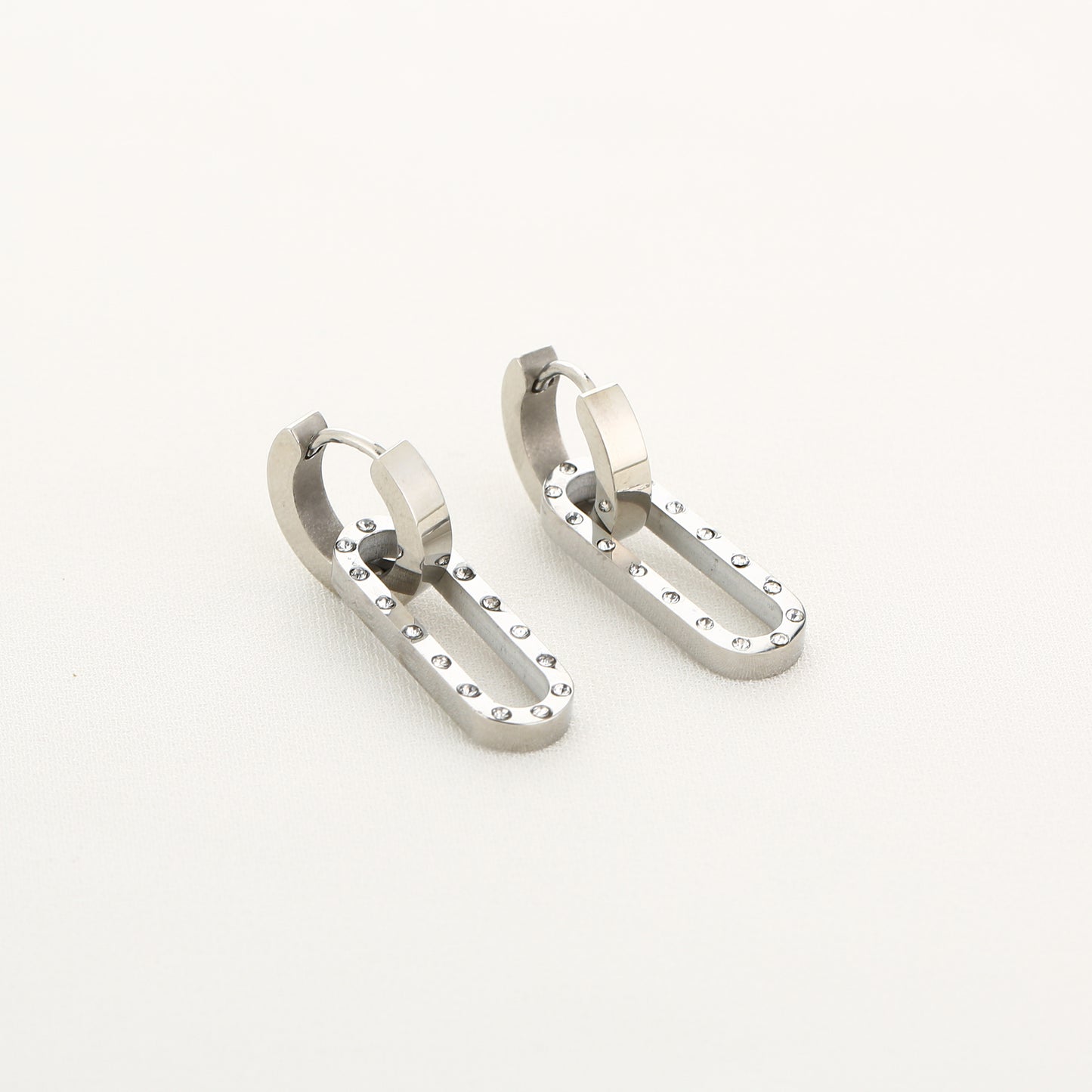 Statement oorbellen Zilver